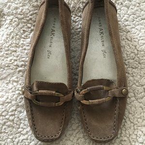 NEVER WORN! Anne Klein Suede Loafers